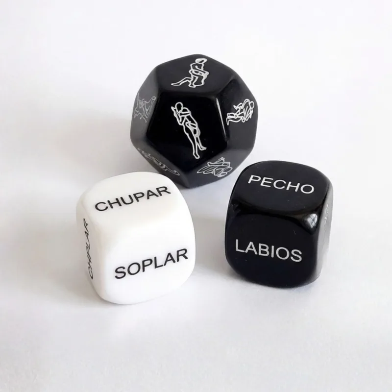 Juego De Dados Partes Del Cuerpo Acciones Posiciones Previa