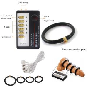 Electro Estimulador + anillos: imagen 1