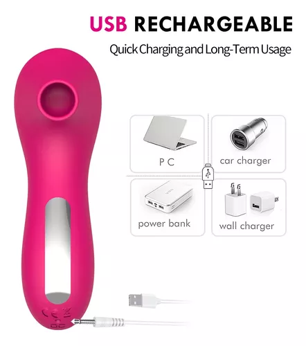 Succionador de Clitoris Femenino Simil Satisfyer USB - Imagen 3