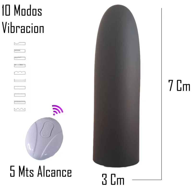 Bala vibradora con Control Inalambrico - Imagen 2